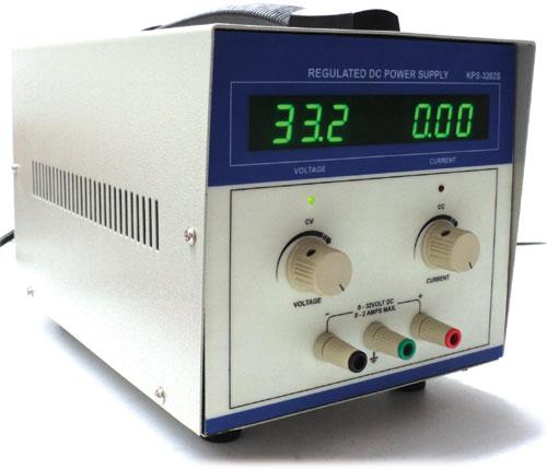 Variable Bench Power Supply With Lcd And Monitor Display
